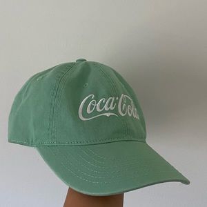 COCA-COLA mint green ball cap!